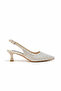 Gül Women's Shawl Stylish Heeled Shoes - 3
