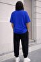 Women / Men Brooklyn Printed Unisex Tracksuit Set Oversize – Comfortable Fit Jogger Bottom T-Shirt Combination - 2