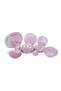 Melamine Dinner Set 50 Pcs Two Tone Pink White