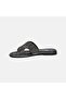Women's Black Stone Detailed Slippers - 4