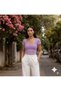 Women's 2-Pack Camisole Ribbed Fabric Body-Hugging Square Neck T-Shirt-Tank Top - 3