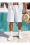 Premium 100% Cotton Lace-Up Men's Shorts – Relax Fit Summer Old Money Shorts