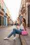 Travel Type Durable Flexible and Unbreakable PP Silicone Makeup Bag and Stewardess Handbag - 2