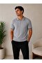 Men's Polo Neck Zipper T-Shirt