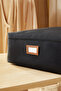 4 Pieces of Large Size Black Jute Fabric Underbed Cushion Quilt Storage Bag 62X46X22 - 3