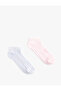 Cotton 2-Piece Booties Socks Set - 2