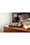 Watch and Jewelry Stand with 12 Compartments, Suede Fabric Covering on Mdf, Domestic Production - 6