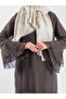Silk Chiffon Layered Design Dress - 8