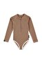 - Swimsuit - Ribbed - Chocolate