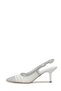 26S-755 White Women's Heeled Shoes - 3