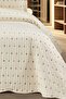 Liora Single Velvet Embroidered Bedspread |   Soft Texture, Elegant and Stylish Design - 2