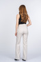 Women's Summer Stone Beltless High Waist Flare Stylish Casual Comfortable Pants 30394 - 4