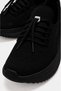 Buckle-Tied Knitwear Women's Sports Shoes Black Black - 3