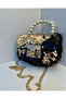 Sequined and Stylishly Decorated Children's Sweater Bag Si Shoulder Bag Wedding Feast Bag Si - 2