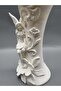 3D Design Modern Decorative Vase 25cm Size White - 2