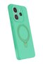 Ilkeshop New Redmi Note 14 4g Regal Magsafe Stand Cover (212414) - Green - 2
