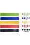 Bag Pilates Resistance Band Set with 5 Different Levels - 3