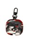 AirPods 3 (3Rd Generation) Bag Camouflage Leather Case - Red