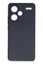 Ilkeshop New Redmi Note 13 Pro Plus Case Nano Velvet Silicone (90923) - Navy Blue - 2