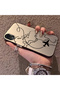 iPhone Xr Compatible Travel-Themed Map Airplane Printed Impact Protective Hard Case - 2