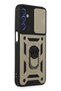 Ilkeshop New Galaxy M34 5g Case with Pars Lens Ring Silicone (125512) - Gold - 2