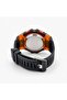 Blaze TM2020 Digital Sports Watch for Men – Translucent Orange Tactical Case, 3ATM Water Resistant, LED Backlight, Multi-Function Gray Silicone Strap Wristwatch - 2