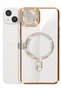 Shopilke iPhone 15 Case Joke Simli Magneticsafe Case (235212) - Gold - 3