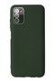 Ilkeshop New Galaxy A03S Case Launch Glass Cover - (141835) Dark Green