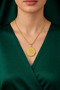 Women'S, Gift-Giving Stone-Titled Necklace - Special Design (2 Years Color Guarantee) - 3