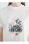 Esvab • Modern & Distinctive Zero Roba Collar Printed Women's T-Shirt - 4