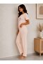Summer Lycra Short Sleeve Combed Viscosa Women's Pajama Set - 2
