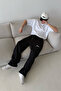 Yazlık-Jedan Premium Adjustable Leg Baggy Tracksuit - 3