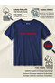 Eww People Written Printed Navy Blue Unisex 100% Cotton T-Shirt - 5