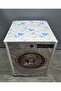 Transparent Pvc Washing Machine and Dryer Cover – Transparent Cover, Fabric Textured, Waterproof - 2