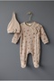 Safari Dreams Premium Edition: 100% Cotton Baby Romper - Breathable Fabric Set with Booties - 2
