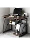 Computer Desk Home Office Computer Table with Mainframe Storage Rack