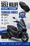 Motorcycle Saddle Cover for Yamaha Nmax Compatible Waterproof Scooter Motor Seat Protection Cover Seat Cover 270D