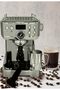 Espresso Coffee Machine with Digital Screen - 19 Bar, 1.8L Capacity, Stainless Steel - 2
