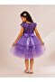 Princess Girls Tulle Evening Dress Wedding Birthday Party - 7