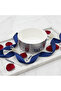 Verucci Elegant White Ceramic Dates Bowl with Silver Metal Stand & Lid – 8.5 Inch - 4