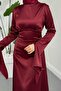 Hijab Dress with Stones on the Front and Tie-Back. - 4