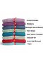 Svv Border Thick and Super Absorbent New Series Bath Towel (76X147) - Aqua (Water) - 4