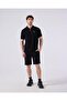 Cotton Black Men's Polo Neck T-Shirt 6Sm5048 - 3
