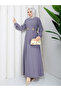 Women's Side Double Buckle Modal Dress - 3