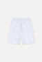 Women's White Straight Fit Shorts - 2