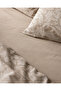 Delisle Double Cotton Printed Sheet and Duvet Cover Set - Beige - 8