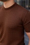 3 Pieces Men's Striped Premium Summer Knitwear T-Shirt - 5