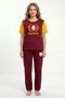 Original Licensed Women's Crew Neck Pajama Set - 6