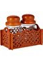 DC2154 Salt & Pepper Shaker with Stand - Non-Toxic, Ecologically Tasteless, Multi-Color