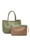 Green Genuine Leather Women's Shoulder Bag - S26Y1Bc80571-U5V - 4